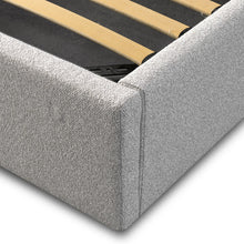 Load image into Gallery viewer, Queen Bed Frame - Wide Base in Clay Grey