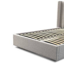 Load image into Gallery viewer, Queen Bed Frame - Wide Base in Clay Grey
