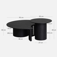 Load image into Gallery viewer, ECLIPSE-Set Of Tables - Black
