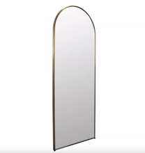 Load image into Gallery viewer, Archibald Floor Mirror - Gold Leaf