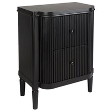 Load image into Gallery viewer, Arielle Bedside Table - Black