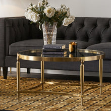 Load image into Gallery viewer, Jak Glass Coffee Table - Gold