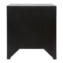 Load image into Gallery viewer, Ariana Bedside Table - Large Black