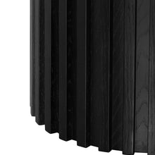Load image into Gallery viewer, 2.2m Wooden Dining Table EZRA- Black Oak