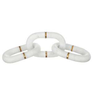 White Marble Chain Link