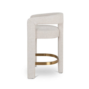 Ainsley Bar Stool - Coastal Beige