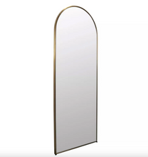 Load image into Gallery viewer, Archibald Floor Mirror - Gold Leaf
