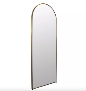 Archibald Floor Mirror - Gold Leaf