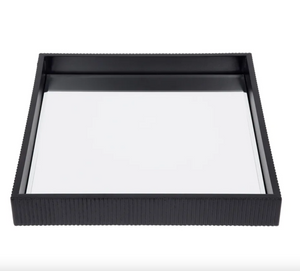 Miles Mirrored Tray Black Range