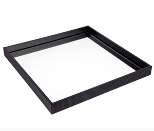 Miles Mirrored Tray Black Range