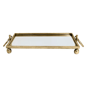 Dover Tray Rectangle- Gold