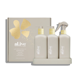 Al.ive Gold Edition Kitchen Trio - Pack Of 3