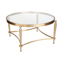 Load image into Gallery viewer, Jak Glass Coffee Table - Gold
