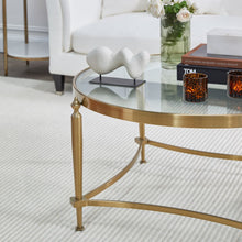 Load image into Gallery viewer, Jak Glass Coffee Table - Gold
