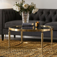 Load image into Gallery viewer, Jak Glass Coffee Table - Gold
