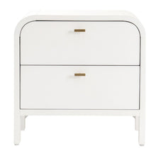 Load image into Gallery viewer, Chisholm Oak Bedside Table - White
