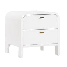 Load image into Gallery viewer, Chisholm Oak Bedside Table - White
