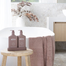 Load image into Gallery viewer, WASH &amp; LOTION DUO + TRAY - RASPBERRY BLOSSOM &amp; JUNIPER
