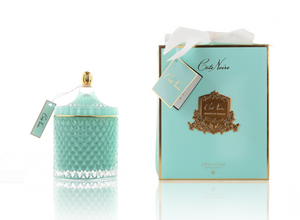 Cote Noire - Art Deco Candle - Blue