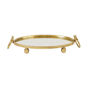 Dover Tray Oval - Gold