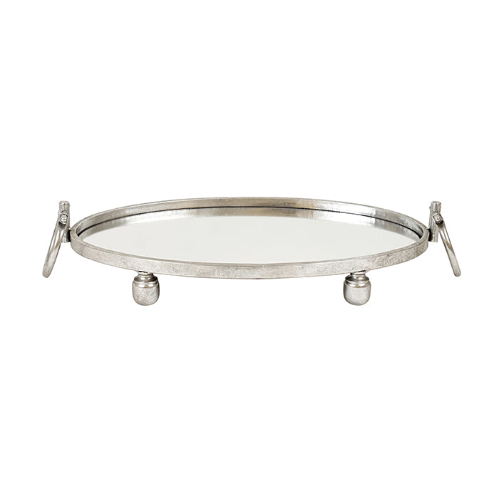 Dover Tray Oval - Silver