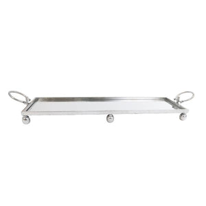 Dover Tray Rectangle - Silver