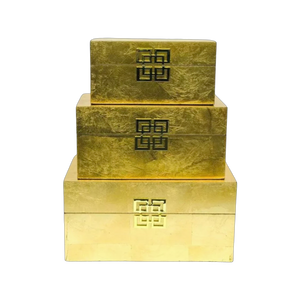 Decor Storage Box Gold