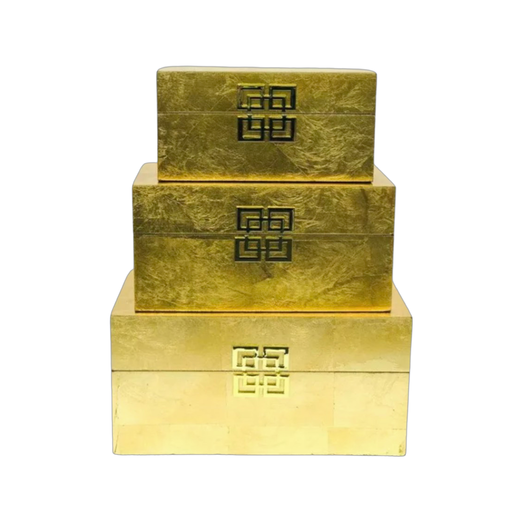 Decor Storage Box Gold